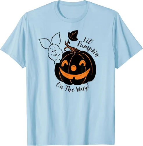 Vista 65 de Disney Camiseta de Halloween Winnie the Pooh Lil' Pumpkin on the Way, Blanco, S
