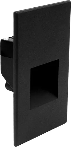 Vista 7 de NICOR Lighting STW11203KVBK - Luz de paso STW, 3x5, color negro