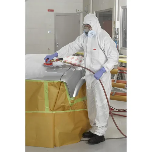 Vista 13 de 3M 4510Overoles desechables, XL, Blanco, 25