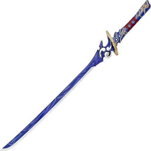 Vista 8 de Espada de espuma inspirada en juegos de fantasía, mediana, unisex, adulta, espada de artes marciales, estilo Skyward Sword 2, cosplay, LARP