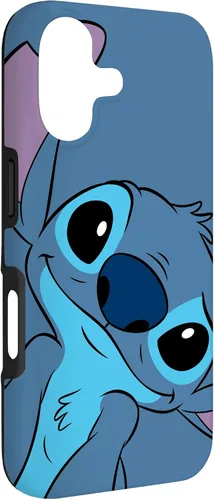 Vista 3 de Disney Lilo y Stitch Linda Carátula de Stitch en Color Gris Pizarra para iPhone 17