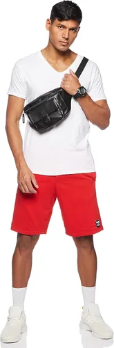 Vista 6 de Hanes Camiseta interior de algodón sin etiqueta con cuello en V para hombre, paquete múltiple