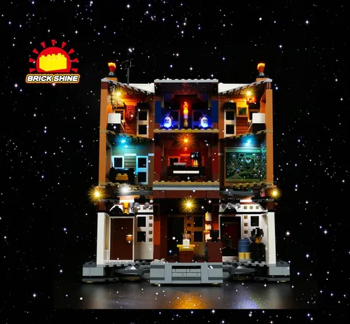 Vista 4 de Kit de luces para Lego® 12 Grimmauld Place 76408 (Lego Set no incluido) (Classic)