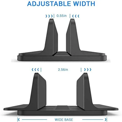 Vista 2 de Soporte ajustable para laptop, soporte portátil para dispositivos electrónicos, compatible con portátiles Lenovo, Dell, ASUS Gaming