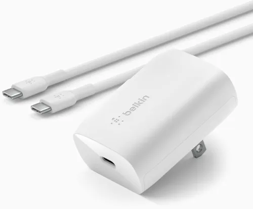 Vista 8 de Belkin Bloque de cargador USB C de 30 W, entrega de energía USB-C, carga súper rápida PPS - Samsung Galaxy S25, Apple iPhone 17, Air, Pro Max, iPad