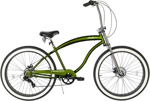 Vista 13 de Tracer Avalon 26 & 29 Inch Beach Cruiser Bike Negro mate