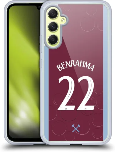 Vista 75 de Head Case Designs Officially Licensed West Ham United FC James Ward-Prowse 2023/24 Players Home Kit Gel Case [Military Grade Protection] Compatible