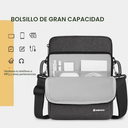 Vista 3 de NIDOO Funda protectora para laptop de 14 pulgadas, para ThinkPad E14 Gen 4/T14s Gen 5/ThinkPad X1 Carbon Gen 12/14" MacBook Pro M4 M3 / Asus ZenBook