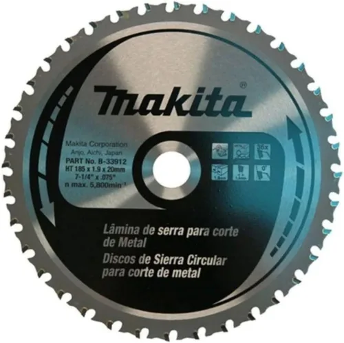 Vista 3 de Makita A-96095 Hoja de sierra con punta de carburo 32T de 5-7/8", metal/uso general
