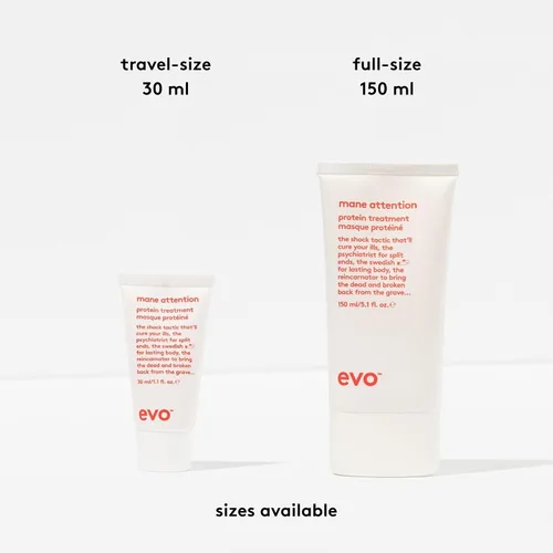 Vista 5 de evo Tratamiento capilar con proteínas Mane Attention - Hidrata, repara y fortalece el cabello