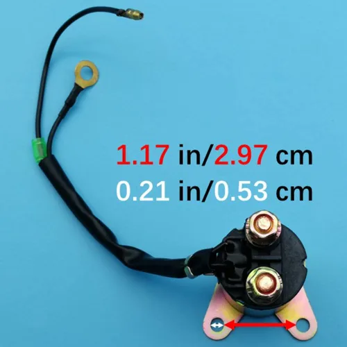 Vista 5 de Relé de arranque solenoide para Honda Go Kart GX160 GX200 GX 160 200 generador de motor GK50 GK80 GK163 GK196 TBM50A TBM80 MID GK-1 GK-2 Mini 5.5HP