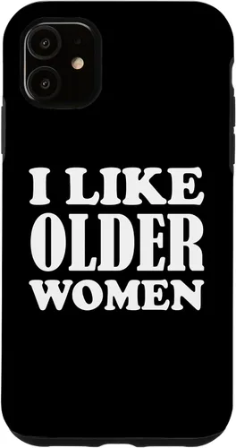 Vista 5 de Funda para iPhone 15 Regalos humorísticos para hombres y mujeres mayores