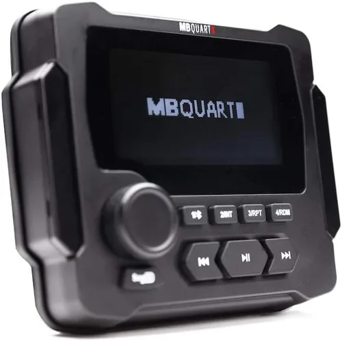 Vista 2 de MB Quart GMR-LCD Medidor de montaje de agujero Marine/receptor de barco Bluetooth AM/FM Radio