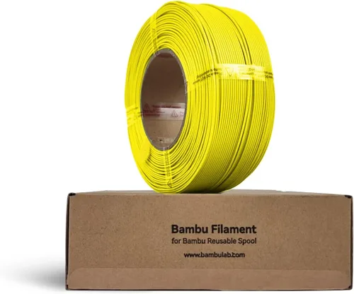 Vista 19 de Bambu Lab Filamento de ácido poliláctico mate para impresora 3D de 0.069 Bambú Verde (10501)
