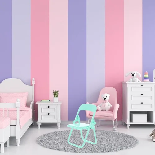Vista 5 de NUOBESTY Silla de casa de muñecas, decoración de escena, mini modelo de muebles, silla de muñeca, mini silla de casa, ornamento de mini decoración