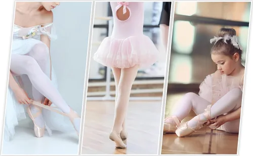 Vista 6 de Mallas de ballet para niñas y mujeres, leggings de transición, ultra suaves, convertibles, para estudiantes (niños pequeñosadultos)