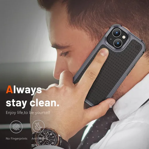 Vista 305 de Jeylly Funda para iPhone SE/Funda para iPhone 5S, Exterior de Plástico Duro que Absorbe Golpes + Interior de Silicona de Goma Defensor contra