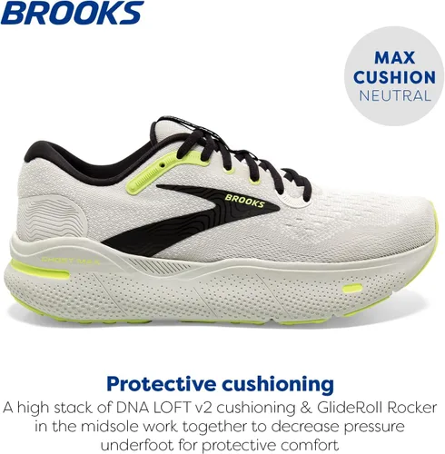 Vista 2 de Brooks Zapatillas Ghost Max Cushion Neutral para correr y caminar para hombre