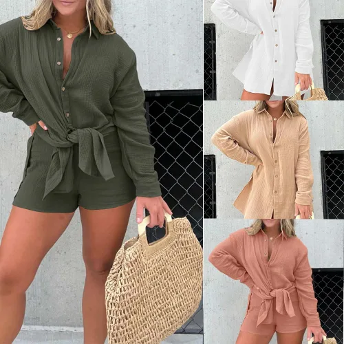 Vista 4 de POCHY Conjunto de vestido mameluco Barcelona Breeze