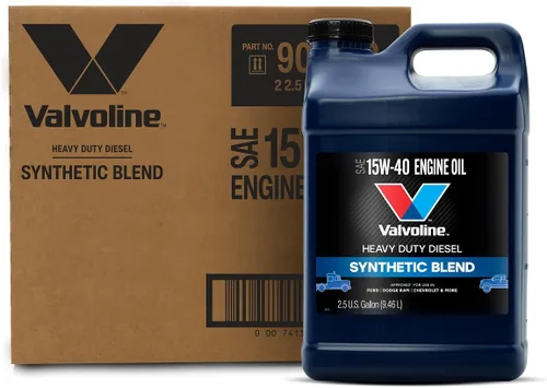 Vista 10 de Valvoline Heavy Duty - Mezcla sintética 15W-40, aceite de motor diesel, 1 galón