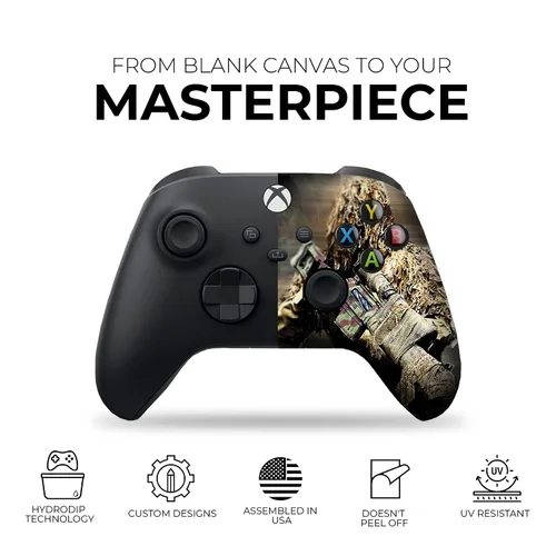 Vista 3 de DreamController Original Xbox Modded Controller Special Edition Customized Compatible with Xbox One SX, Xbox Series XS & Windows 10 Made with