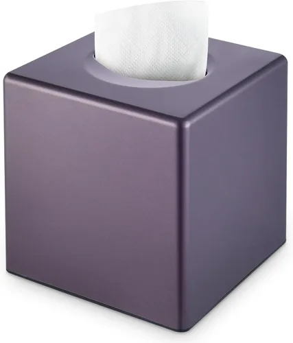Vista 12 de Y-in Hand Funda para caja de pañuelos, soporte cuadrado para caja de pañuelos faciales, accesorios de almacenamiento para tocador de baño, encimeras