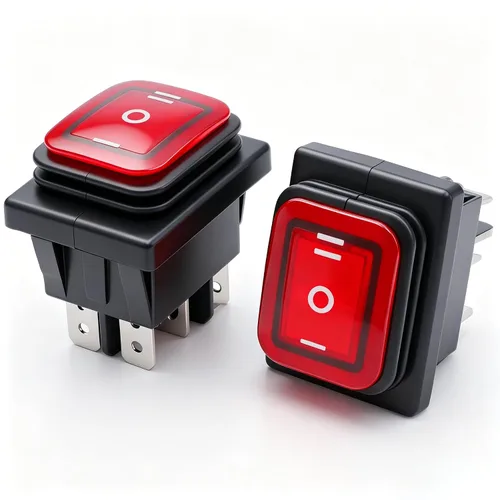 Vista 11 de Twidec /6 interruptores basculantes de 12 V de encendido/apagado de barco CA 6A/250V 10A/125V SPST 2 pines 2 posiciones interruptor de palanca