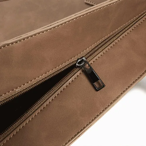 Vista 3 de Tidog Bolsa de moda coreana Joker Pitot con cremallera casual