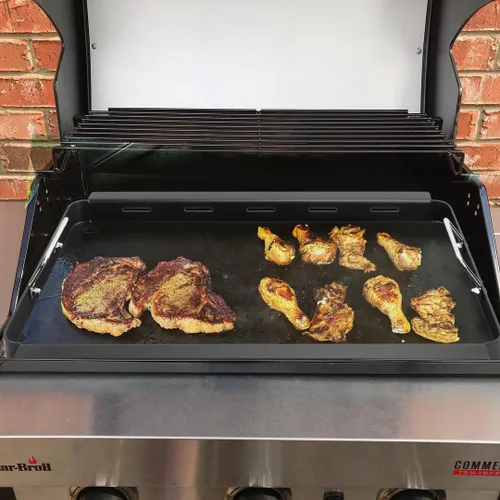 Vista 7 de Plaquitas de tamaño completo para Charbroil TRU-Infrared 3 Burner