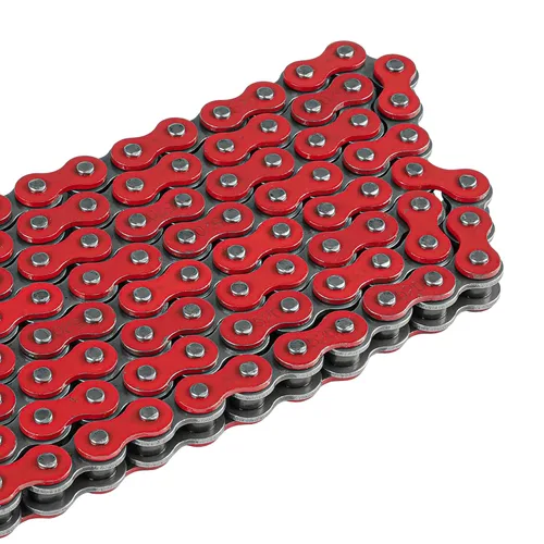 Vista 7 de Caltric Cadena de transmisión roja compatible con Honda Crf230F Crf230L Crf230M 2003-2018