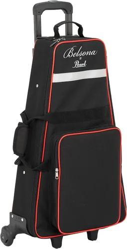 Vista 5 de Pearl Kit de percusión, con estuche de transporte estilo mochila de nailon con ruedas (PK200C)