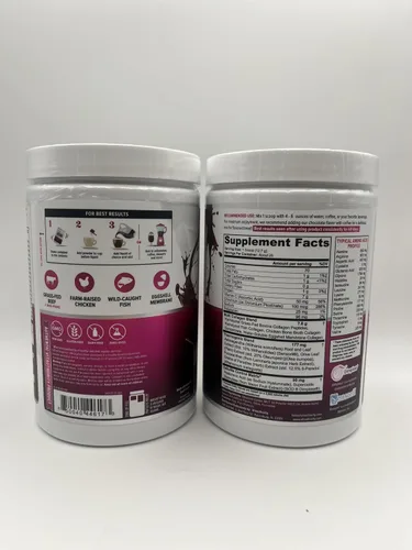 Vista 6 de Vitauthority Péptidos de colágeno en polvo suplementos para la pérdida de peso Complejo de belleza hidrolizado para mujeres, cabello, piel, uñas