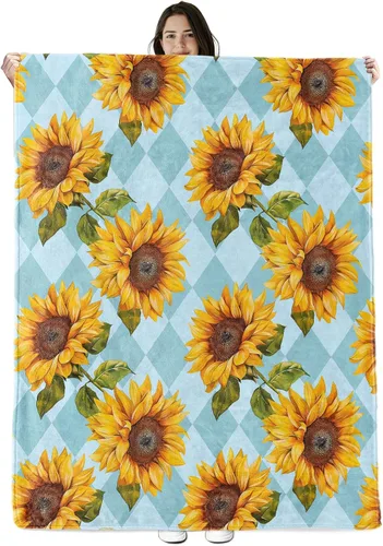 Vista 23 de Manta de abeja, regalos para niños y niñas, vintage, abejas y peonías florales para jardín, manta cálida y suave de franela para viajes, sofá