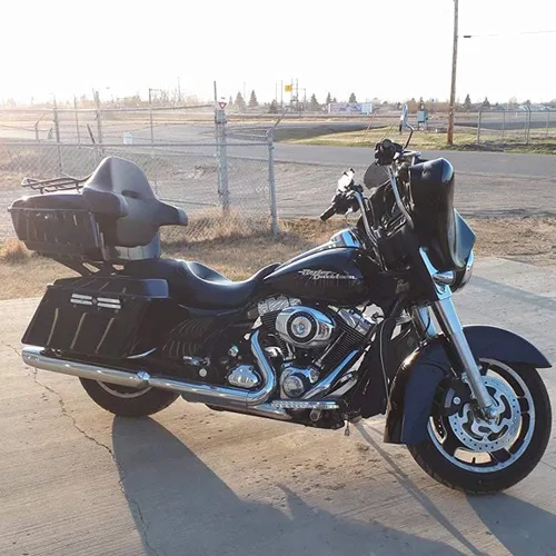 Vista 2 de Portaequipajes negro Air Wing Tour Trunk Pack Top Rack Fit para el mercado de accesorios Hard Touring Pack Maleta Maleta