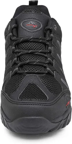 Vista 3 de NORTIV 8 Zapatos de senderismo impermeables para hombre caña baja ligeros para senderismo campamento senderismo senderismo senderismo senderismo etc