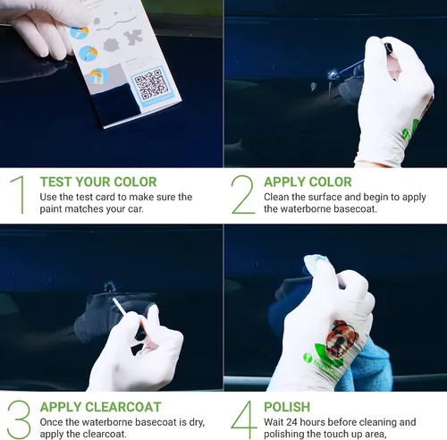 Vista 82 de TouchUpDirect 300 Alpine White III - Aerosol de pintura de retoque compatible con BMW Exact Match - Kit esencial