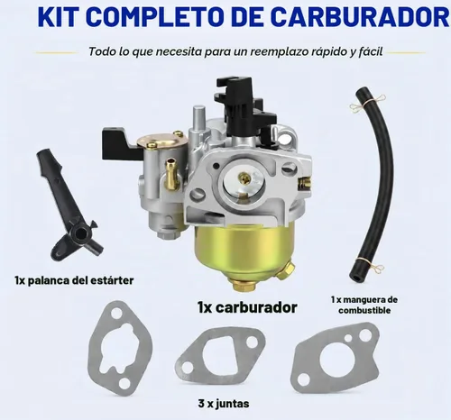 Vista 6 de FitBest, carburador con juntas para Harbor Freight Predator 6,5 HP 212 CC, motor Go Kart OHV
