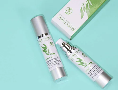Vista 6 de Repechage Hydra 4 Crema facial hidratante diaria para piel seca o sensible - Hidratante facial ligero con retinol, ácido láctico y ácido