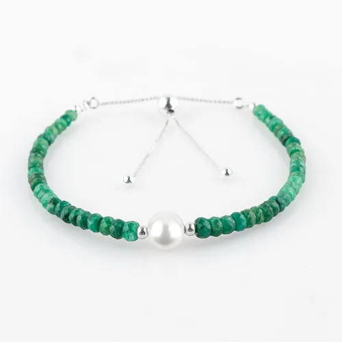 Vista 2 de Pulseras bolo con cuentas de piedras preciosas naturales, piedras de cuentas surtidas, joyería hipoalergénica bohemia hecha a mano para mujeres