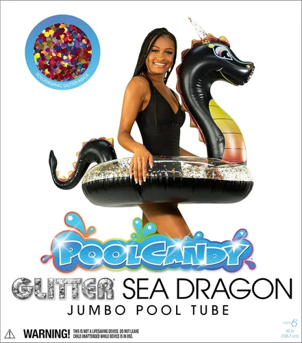 Vista 3 de PoolCandy Inflatable 42" inch Animal Pool Tubes and Swim Rings