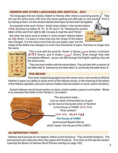 Vista 6 de Hebrew Word Pictures How Does the Hebrew Alphabet Reveal Prophetic Truths