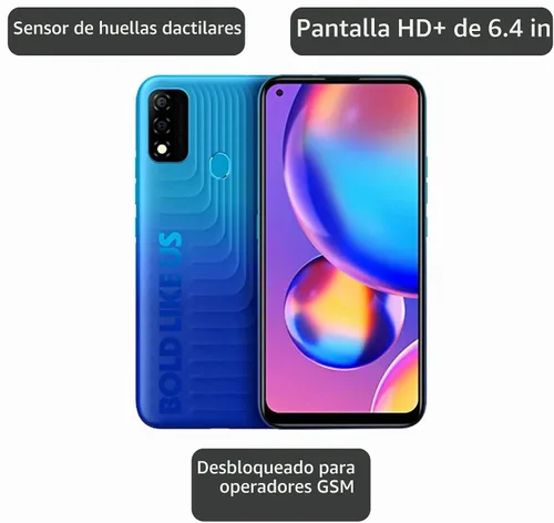 Vista 3 de BLU G51S 2022 Batería para todo el día Desbloqueado Versión de EE. UU. 32/2 GB Azul