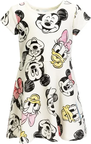 Vista 3 de Disney Vestido de princesa Moana Ariel Mulan Cenicienta Belle Elsa Anna Olaf Minnie Mouse Donald Duck Skater para niños pequeños a niños grandes