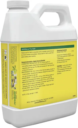 Vista 2 de Dyna-GRO® Pro-Tekt® 0-0-3 Suplemento de silicona para plantas, 1 cuarto de galón