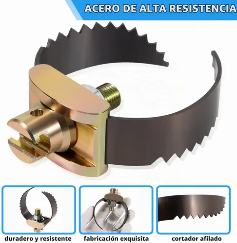 Vista 5 de 52817 T-231 2-1/2" Herramientas de corte C resistentes para el limpiador
