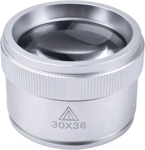 Vista 7 de BronaGrand Lupa óptica 30X Lupa Lupa Loop Microscopio Lupa Lente Portátil para Joyero, Monedas, Sellos