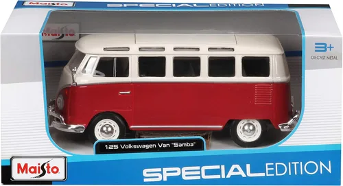 Vista 2 de Maisto 31956 - VW Bus Samba 1:25, los colores pueden variar