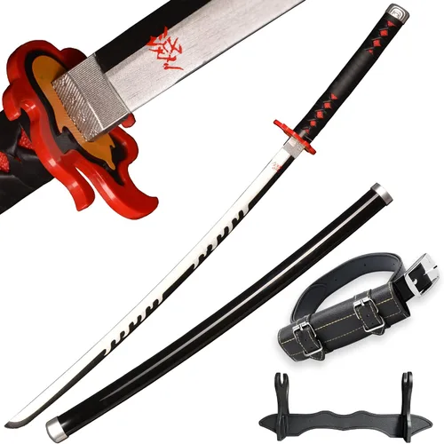 Vista 95 de SV Anime Demon Slayer Sword Katana 41 Inch Decorative Collectible Gift Cosplay Sword，Various Styles Available