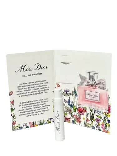 Vista 2 de Miss Dior Eau de Parfum .03 oz. Muestra de pulverización