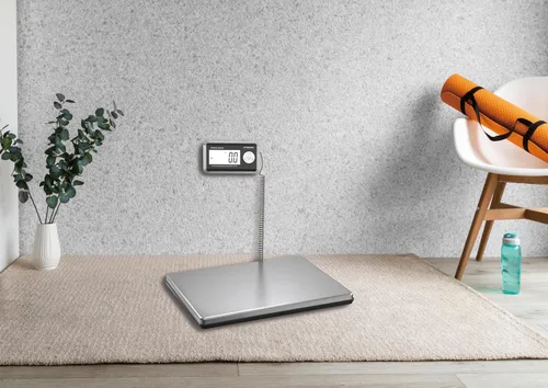 Vista 7 de Básculas de envío de 440 libras x 1.76 onzas, plataforma grande de acero inoxidable, pequeñas empresas, básculas postales superligeras de alta